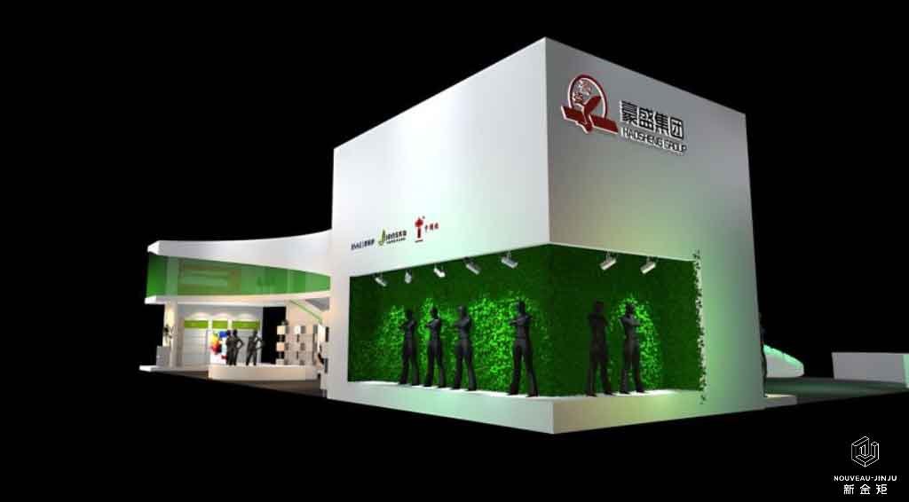 風(fēng)遞竹香仿佛身處竹林中的展臺(tái)設(shè)計(jì) 風(fēng)遞竹香仿佛身處竹林中的展臺(tái)設(shè)計(jì)